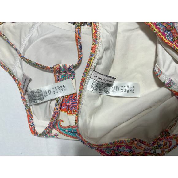 Nanette Lepore Paisley Boho Bikini Small - Picture 5 of 5